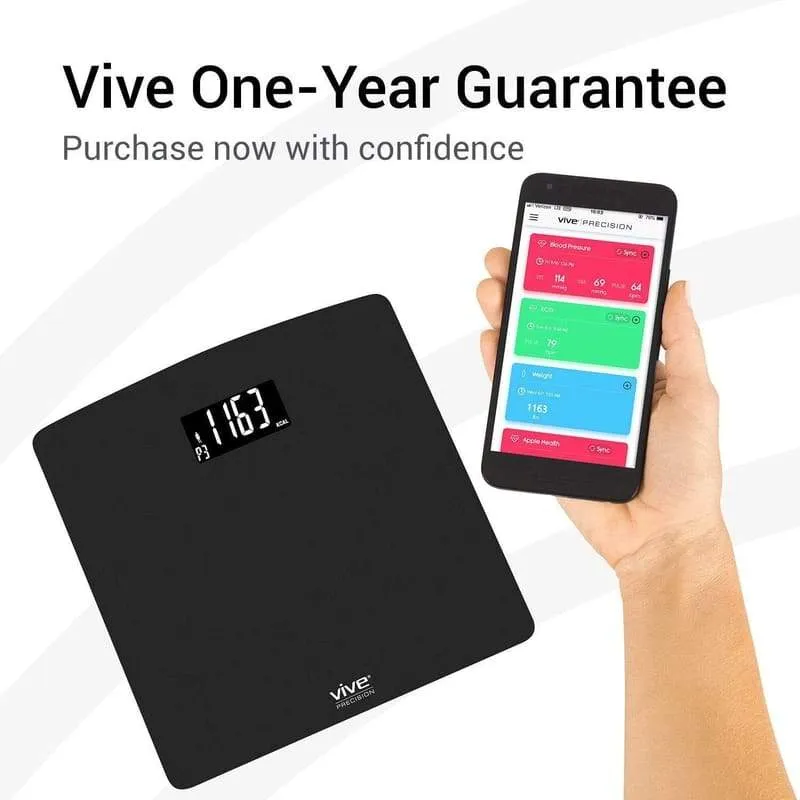 Vive Health Digital Scale Compatible with Smart Devices