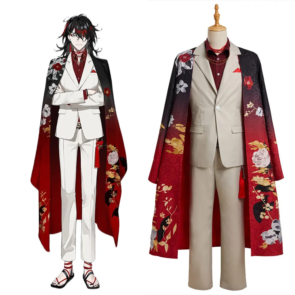 Vtuber Luxiem Vox Akuma Cosplay Costume Outfits Halloween Carnival Suit