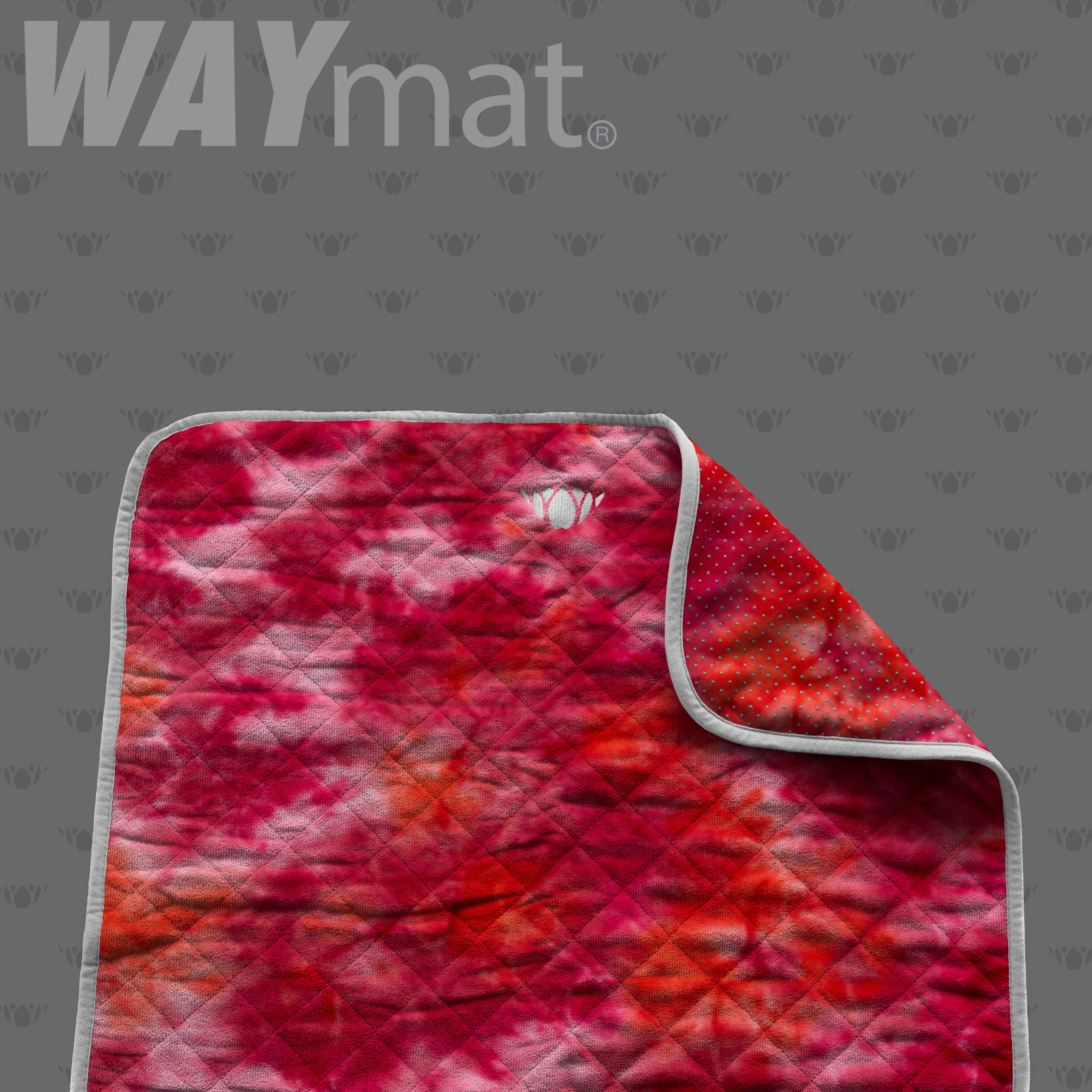 WAYmat Tie-Dye Red