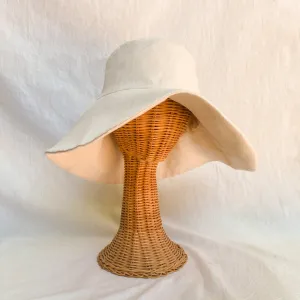 Wide Brim Canvas Hat~Natural