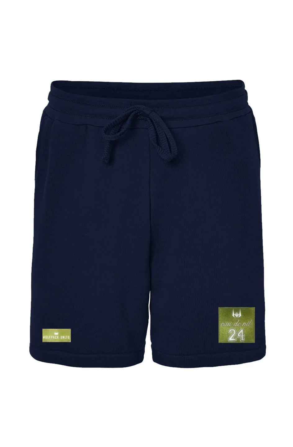 WOLFPACK UNLTD COZY PREMIUM SPONGE FLEECE SHORTS | NAVY BLUE