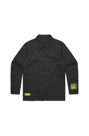 WOLFPACK UNLTD "THE SHIELD" COTTON JACKET | BLACK