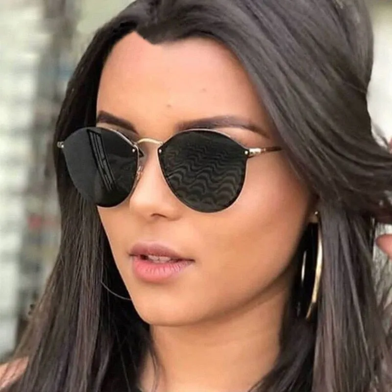 Women Classic Brand Designer Cat Eye Sunglasses