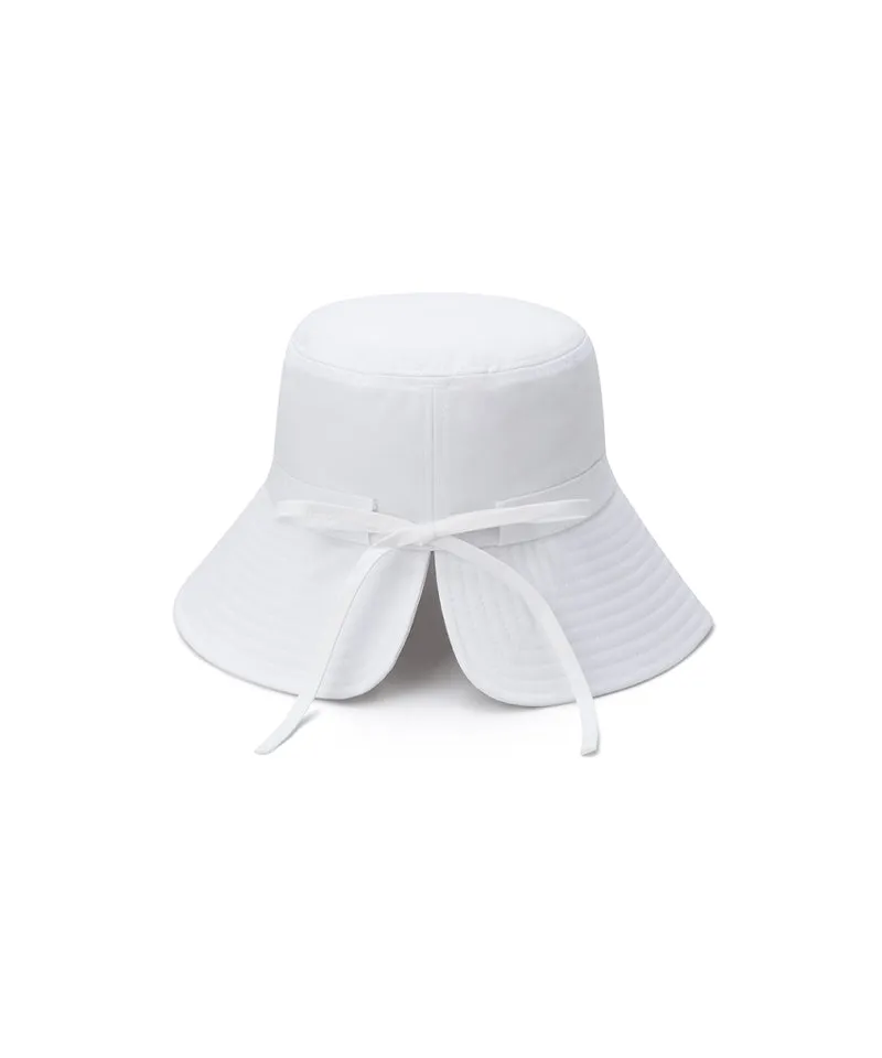 Women Essential Bucket Hat  - White