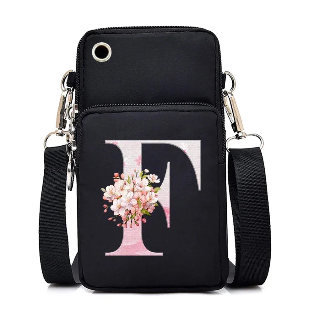Women's Sakura Print Messenger Bag