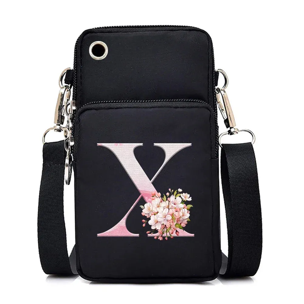 Women's Sakura Print Messenger Bag