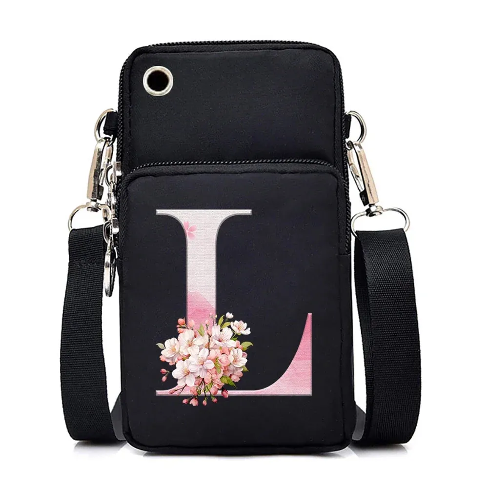 Women's Sakura Print Messenger Bag