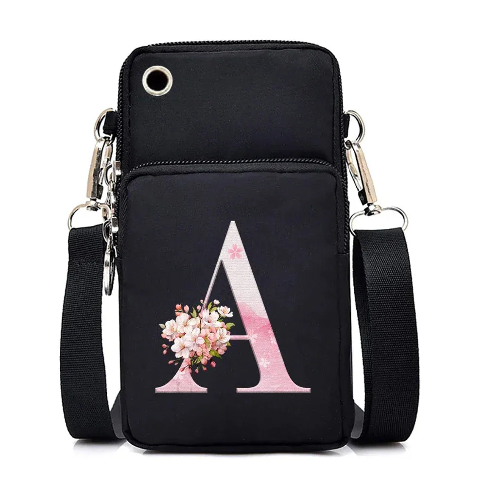 Women's Sakura Print Messenger Bag
