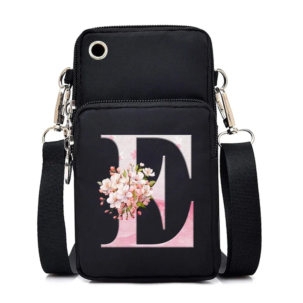 Women's Sakura Print Messenger Bag