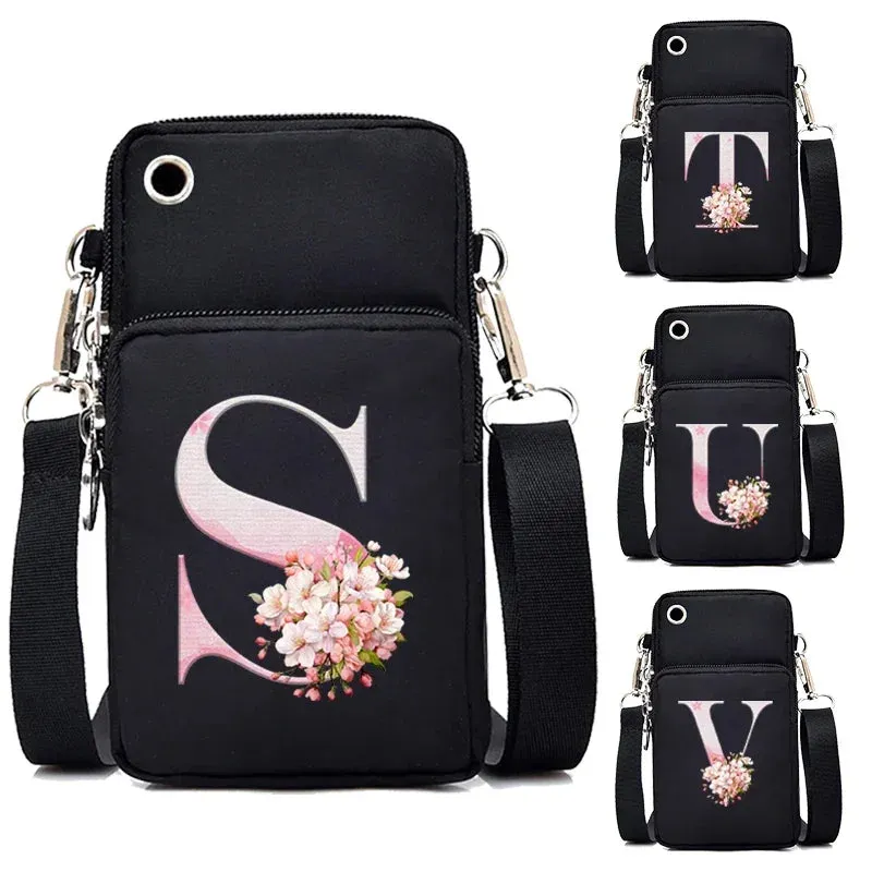 Women's Sakura Print Messenger Bag