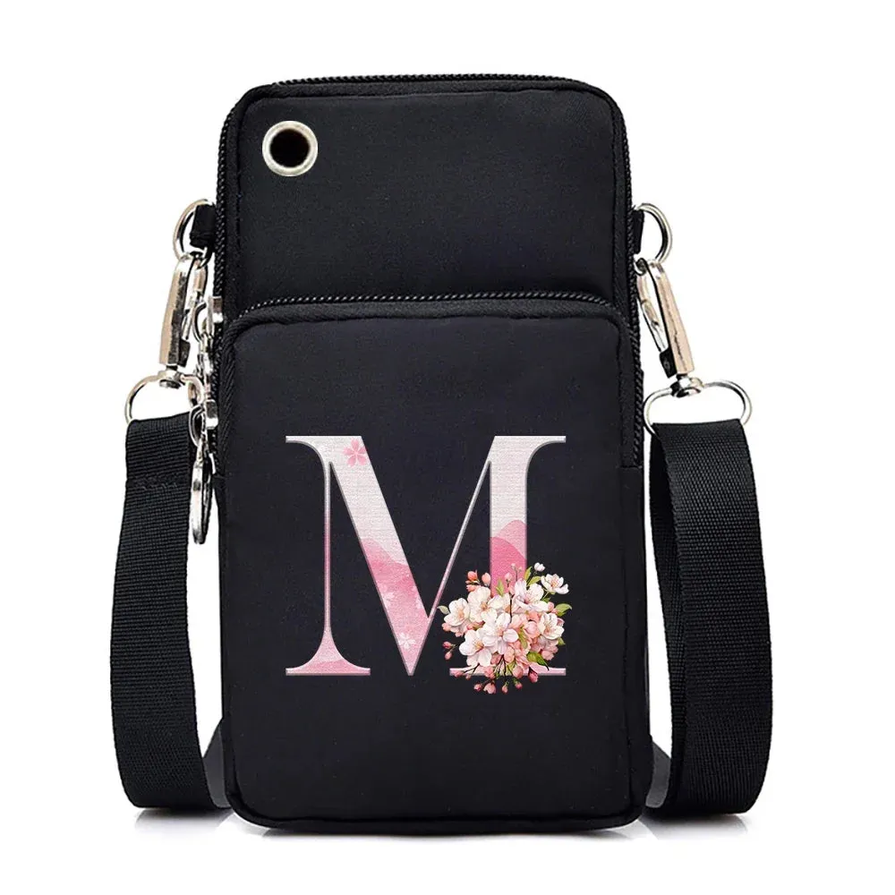 Women's Sakura Print Messenger Bag
