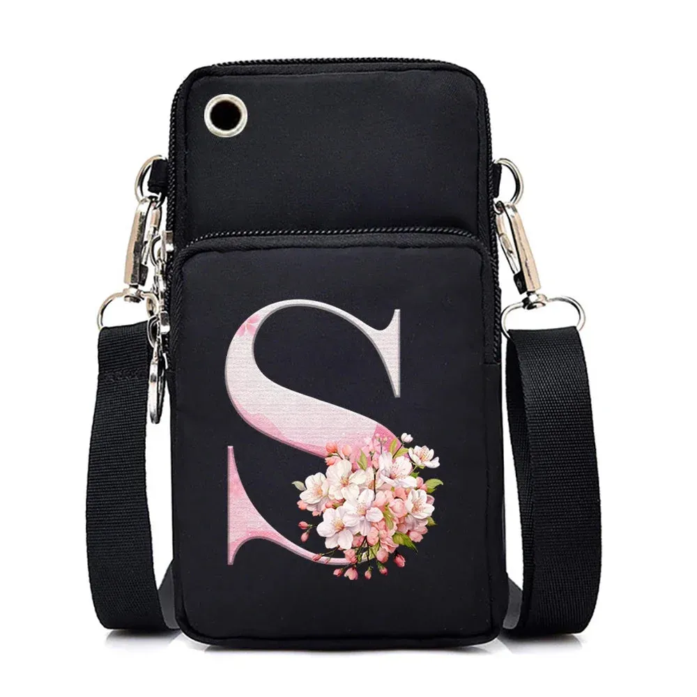 Women's Sakura Print Messenger Bag