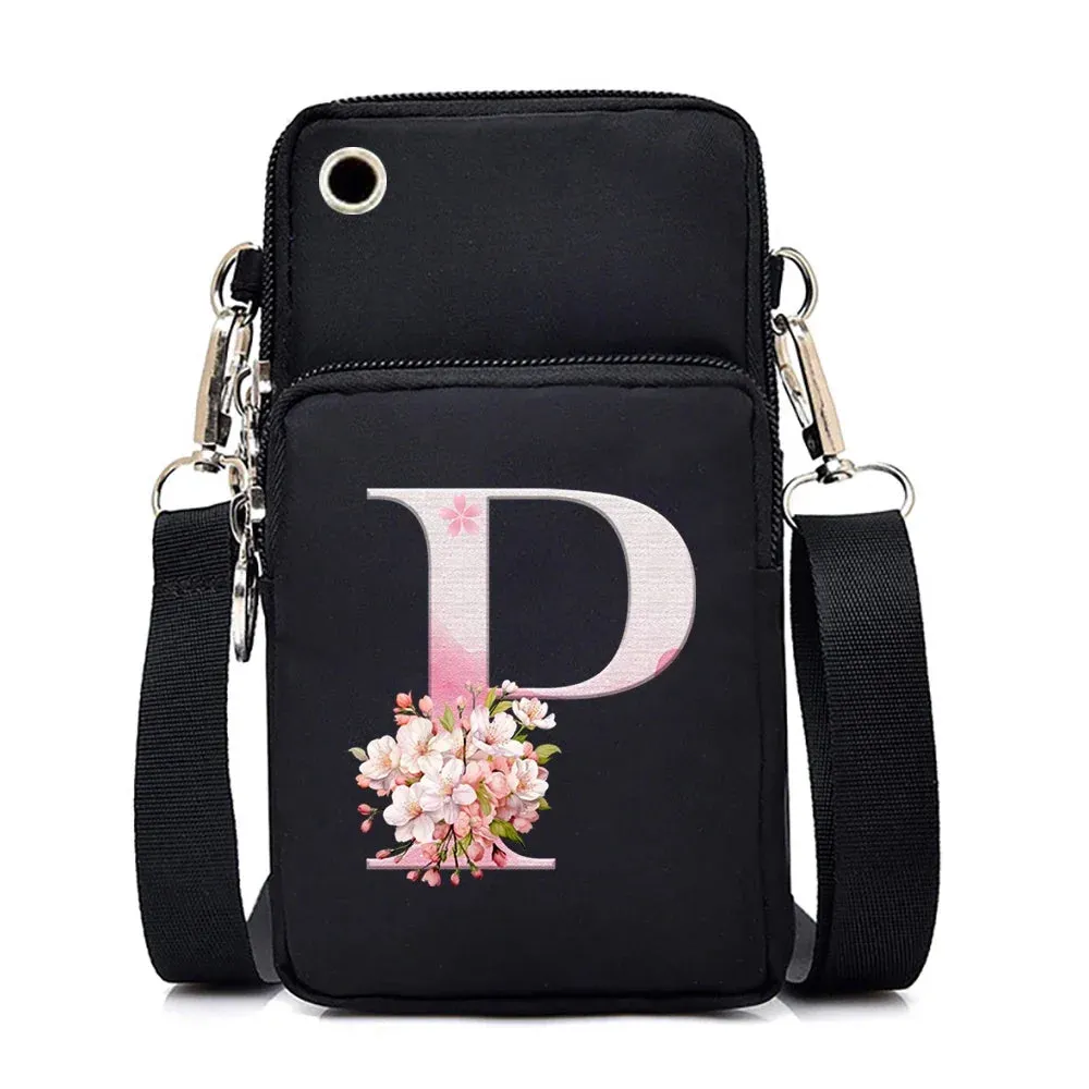 Women's Sakura Print Messenger Bag