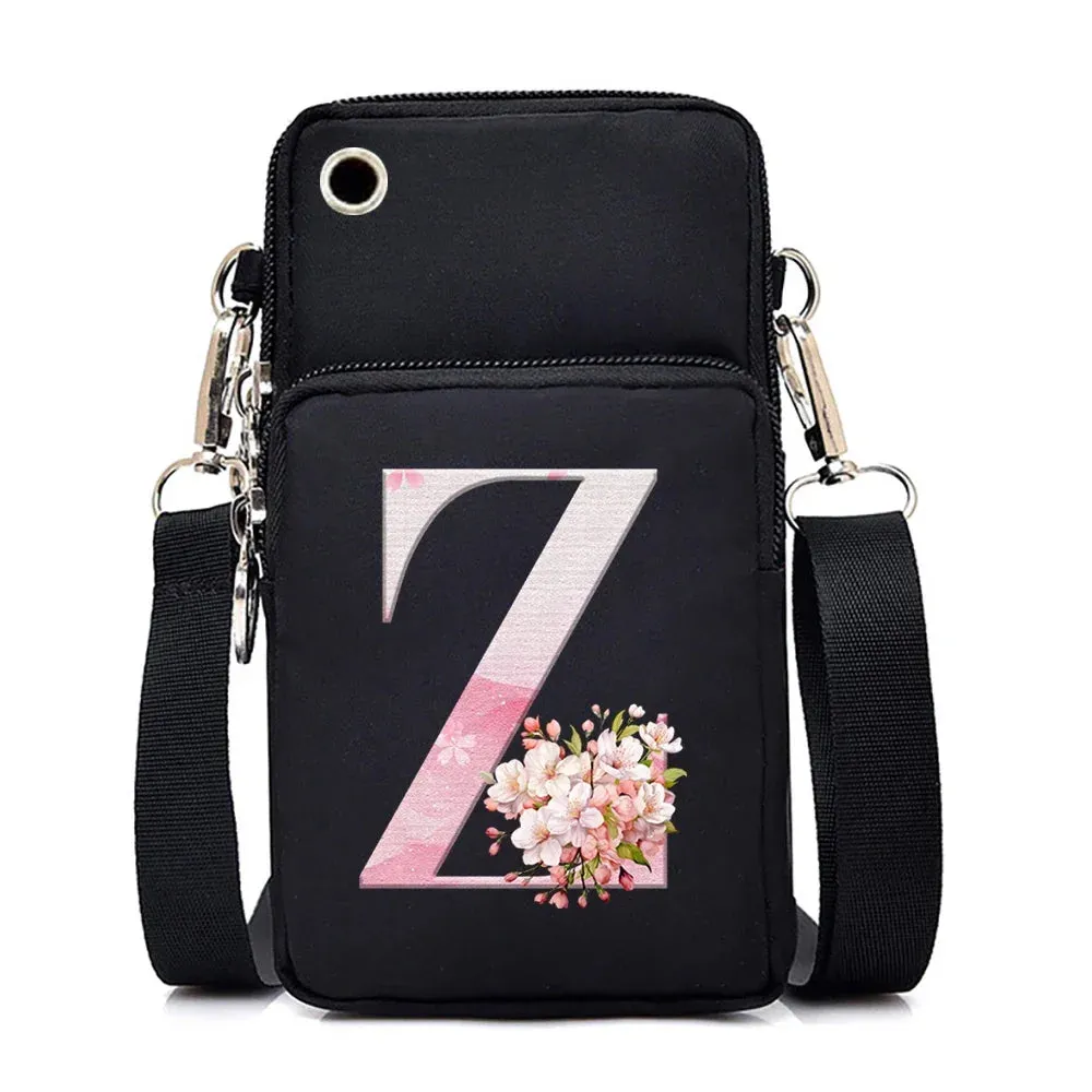 Women's Sakura Print Messenger Bag