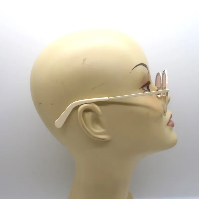 Zimmermann Dancer Aviator Sunglasses Cream 3999F23 NEW